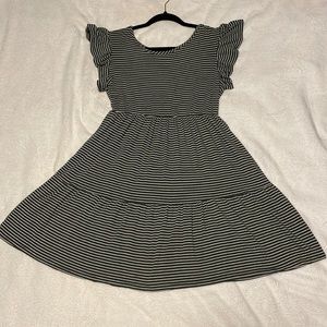 Beautiful green dress.